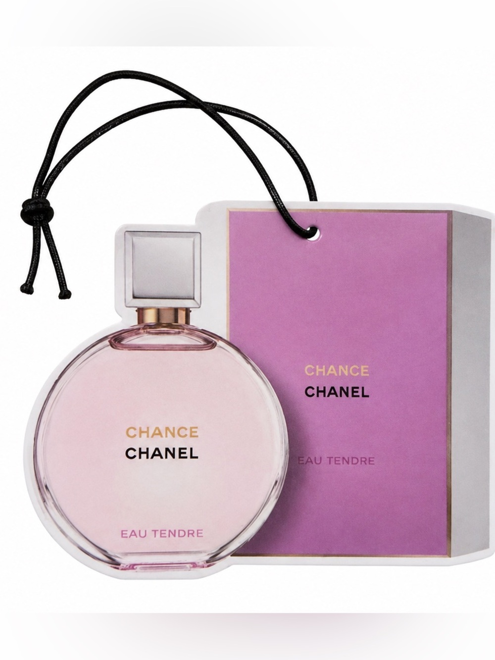 Chanel Chance Eau Tendre Perfume Card Air Freshener NWT